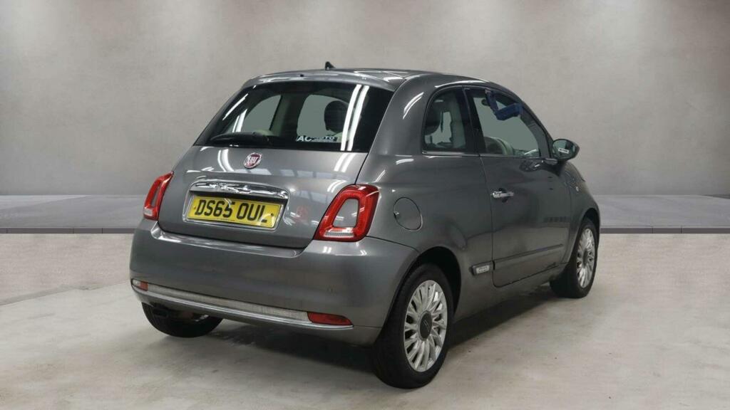 Fiat 500 1.2 Lounge Euro 6 Ss DS65OUL Grey #6