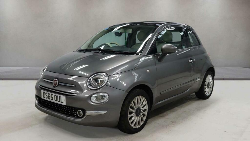 Fiat 500 1.2 Lounge Euro 6 Ss DS65OUL Grey #4