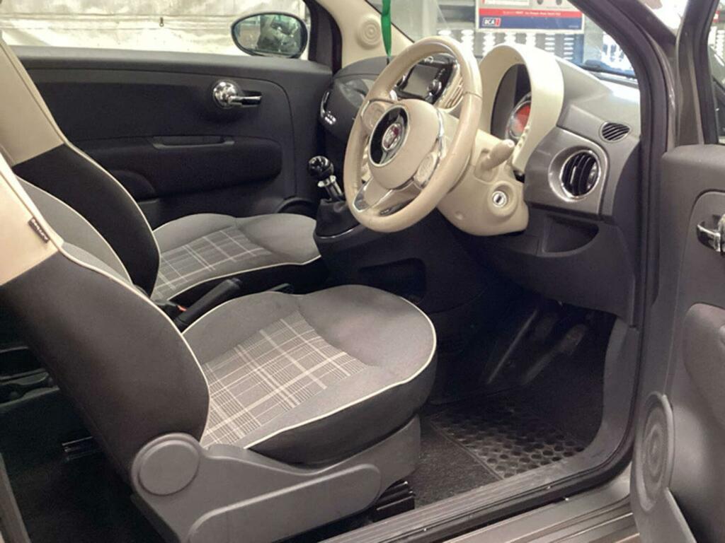Fiat 500 1.2 Lounge Euro 6 Ss DS65OUL Grey #3