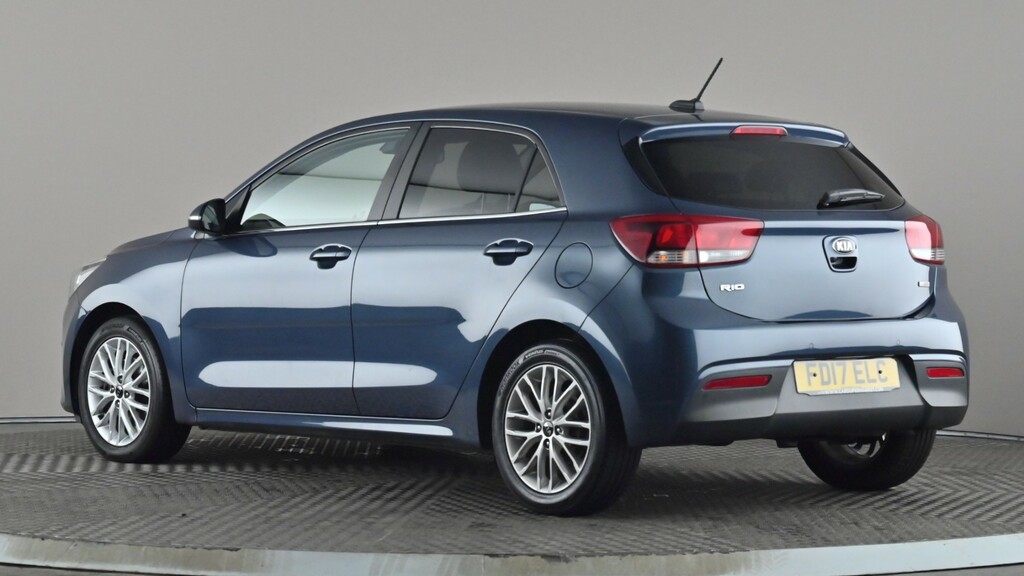 Kia RIO 1.0 T Gdi 3 Blue #4