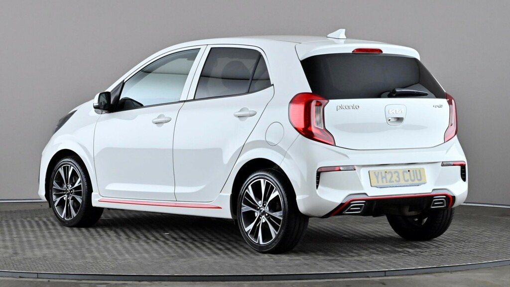 Kia Picanto 1.0 Gt-line 4 Seats YH23CUU White #4