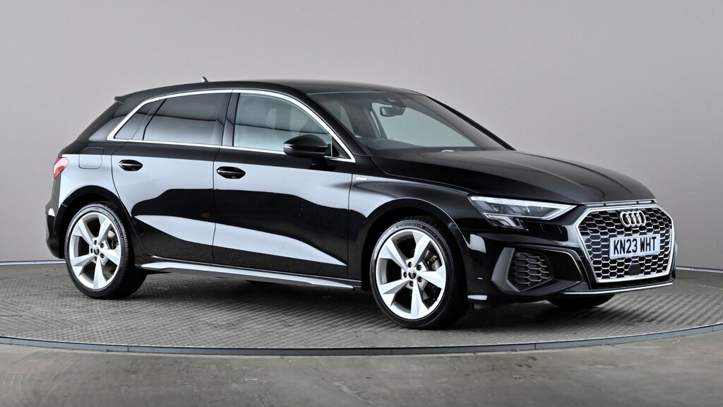 Audi A3 35 Tfsi S Line S Tronic KN23WHT Black