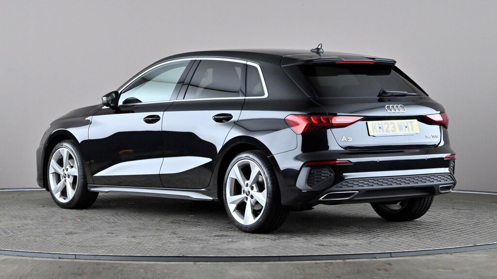 Audi A3 35 Tfsi S Line S Tronic KN23WHT Black #4