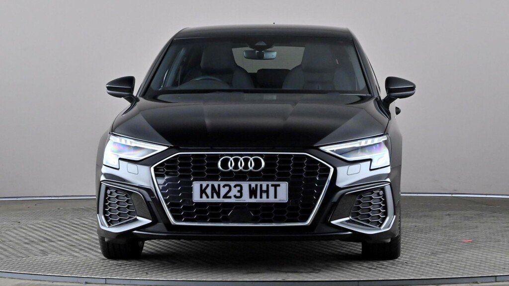 Audi A3 35 Tfsi S Line S Tronic KN23WHT Black #2