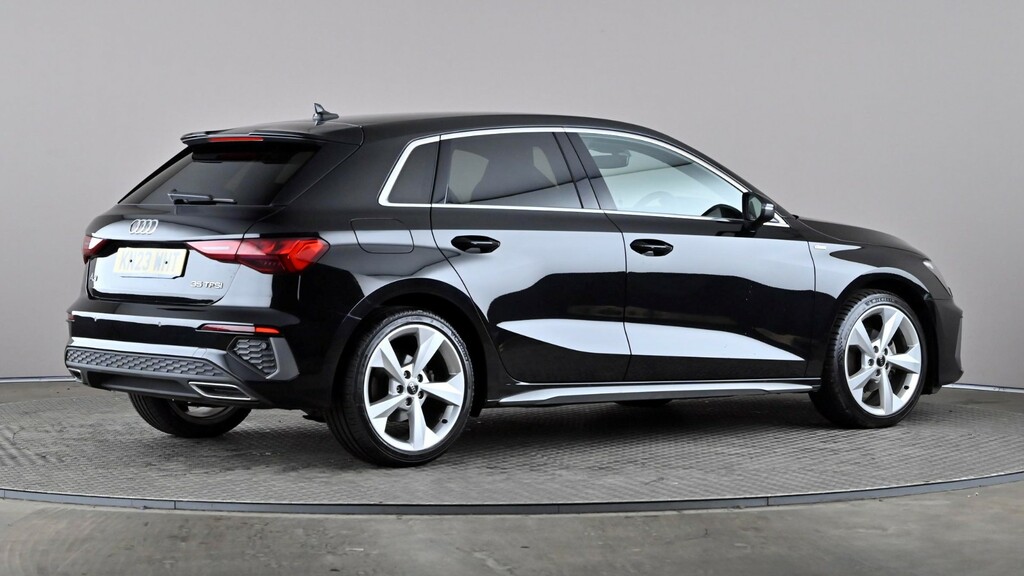 Audi A3 35 Tfsi S Line S Tronic KN23WHT Black #6