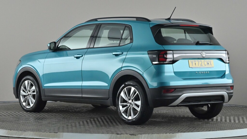Volkswagen T-Cross 1.0 Tsi 110 Se YT72CWX Blue #4
