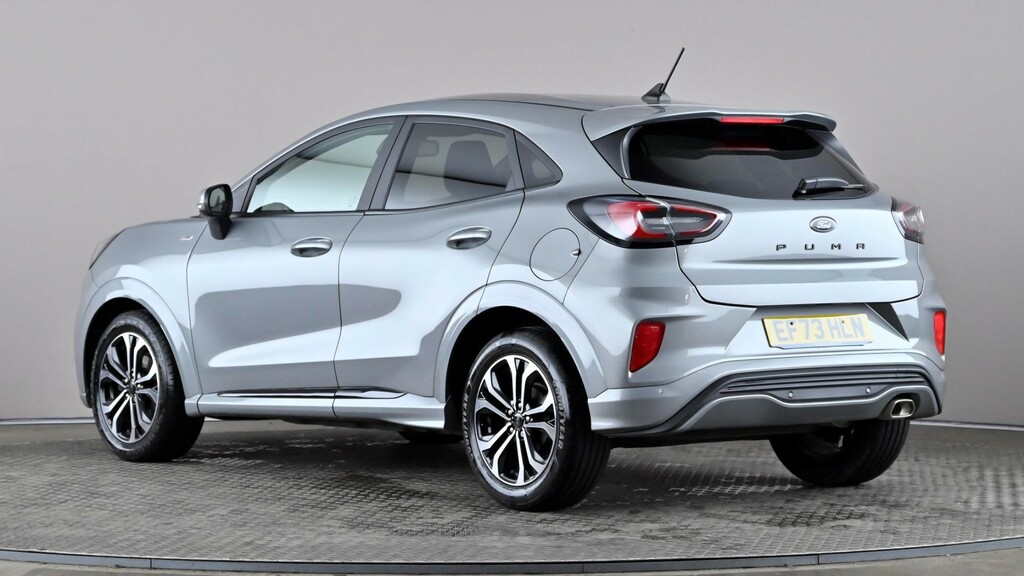 Ford Puma 1.0 Ecoboost Hybrid Mhev St-line EF73HLN Silver #4