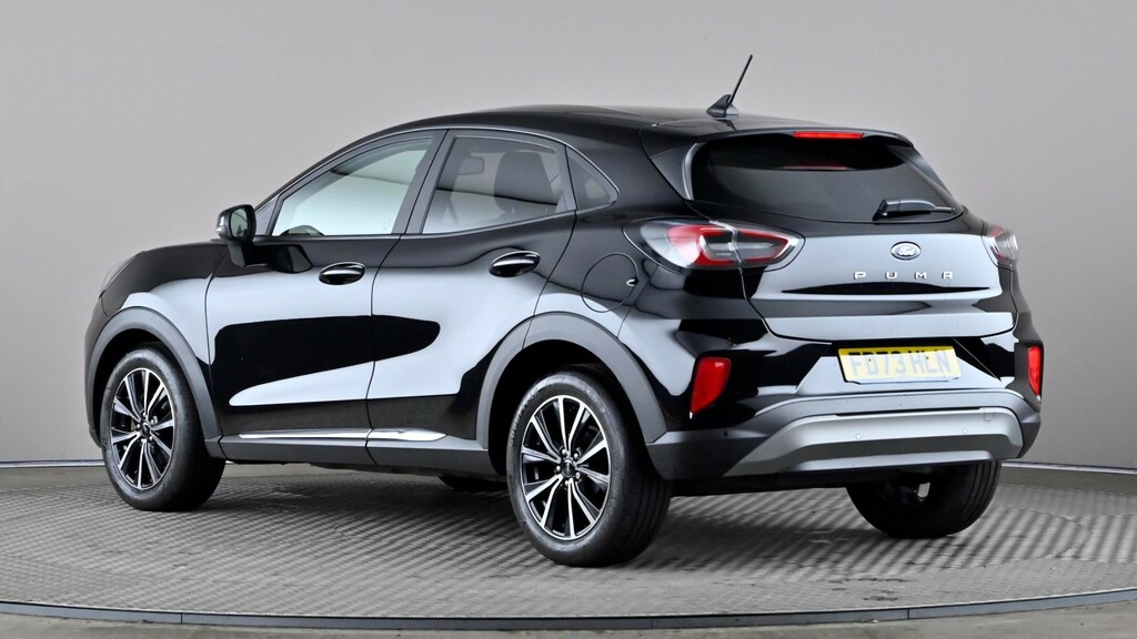 Ford Puma 1.0 Ecoboost Hybrid Mhev 155 Titanium FD73HLN Black #4