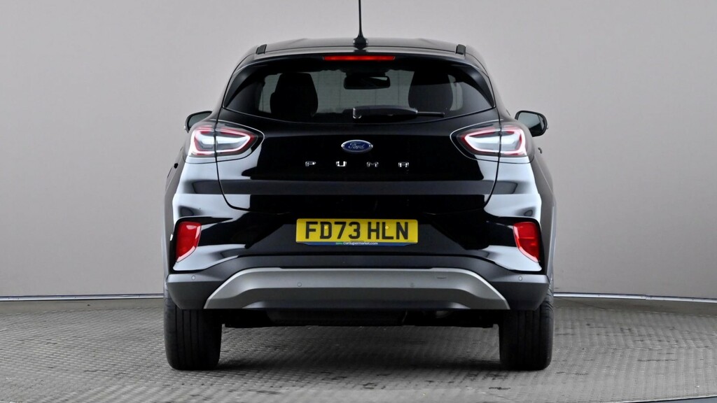 Ford Puma 1.0 Ecoboost Hybrid Mhev 155 Titanium FD73HLN Black #5