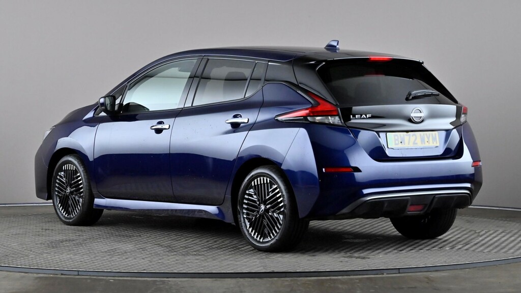 Nissan Leaf 110Kw N-connecta 39Kwh BW72WYM Blue #4