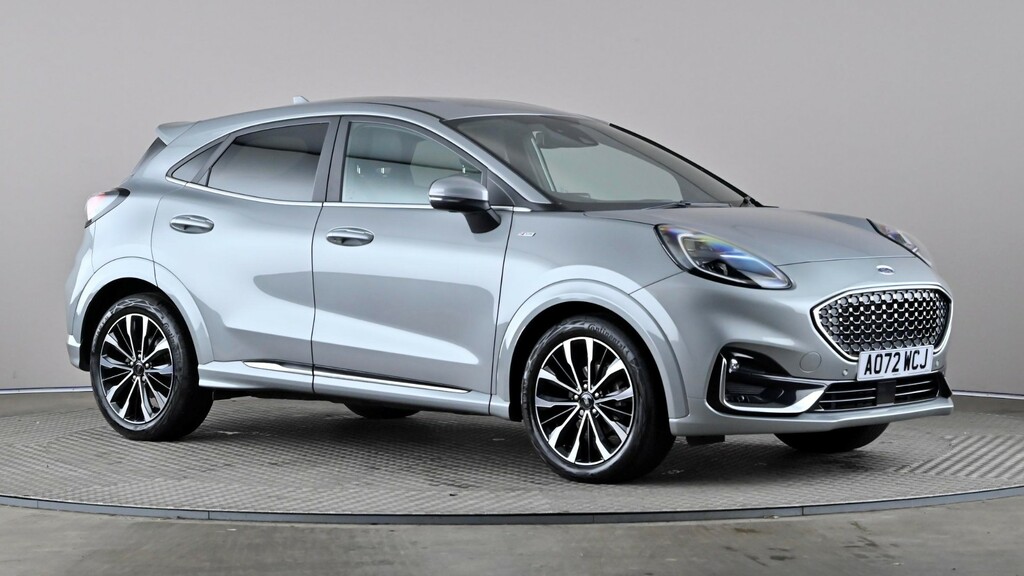 Ford Puma 1.0 Ecoboost Hybrid Mhev 155 St-line Vignale Silver