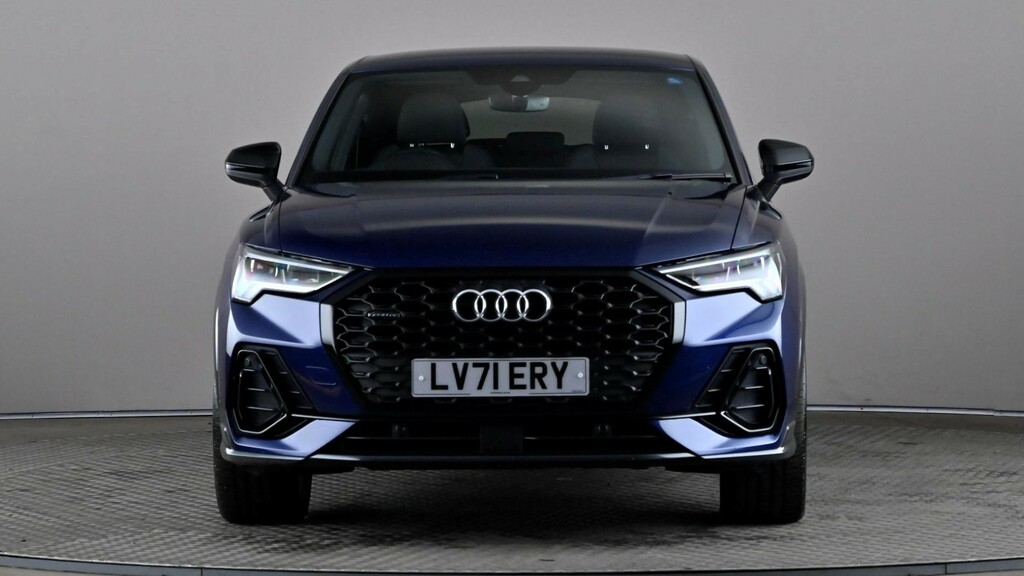 Audi Q3 40 Tfsi Quattro Black Edition S Tronic LV71ERY Blue #2