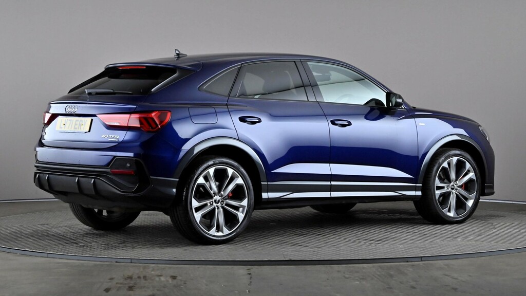 Audi Q3 40 Tfsi Quattro Black Edition S Tronic LV71ERY Blue #6