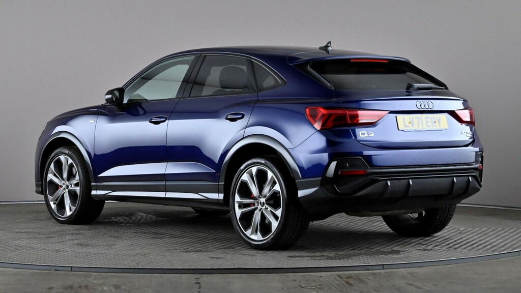 Audi Q3 40 Tfsi Quattro Black Edition S Tronic LV71ERY Blue #4