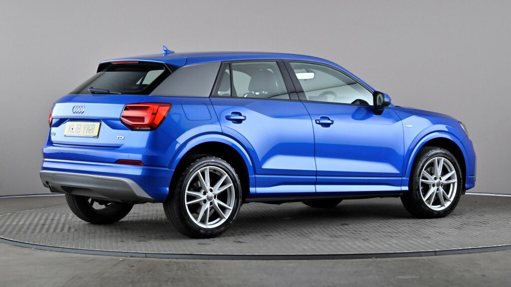 Audi Q2 1.6 Tdi S Line KL18YKR Blue #6