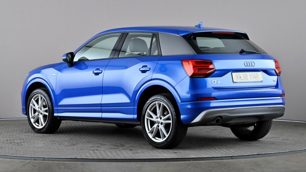 Audi Q2 1.6 Tdi S Line KL18YKR Blue #4