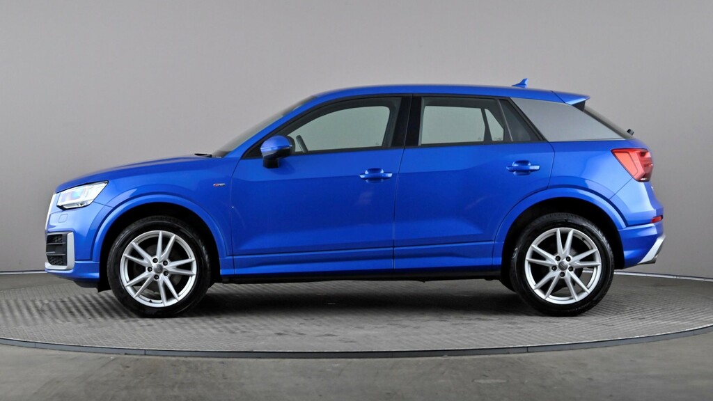 Audi Q2 1.6 Tdi S Line KL18YKR Blue #3