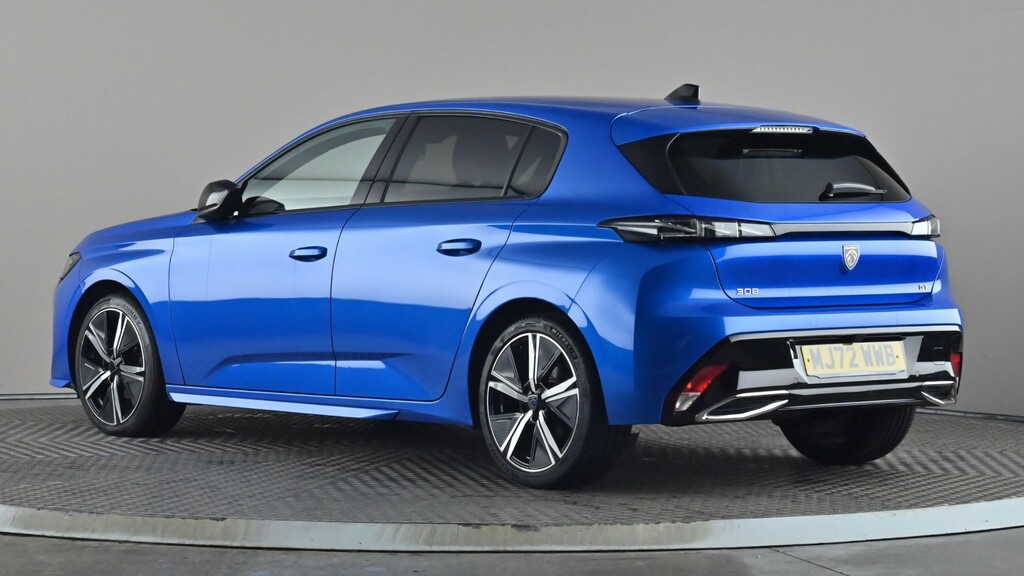 Peugeot 308 1.2 Puretech Gt Eat8 MJ72WWB Blue #4