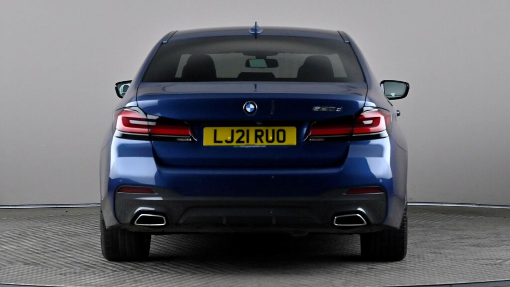 BMW 5 Series 520D Mht M Sport Step Blue #5