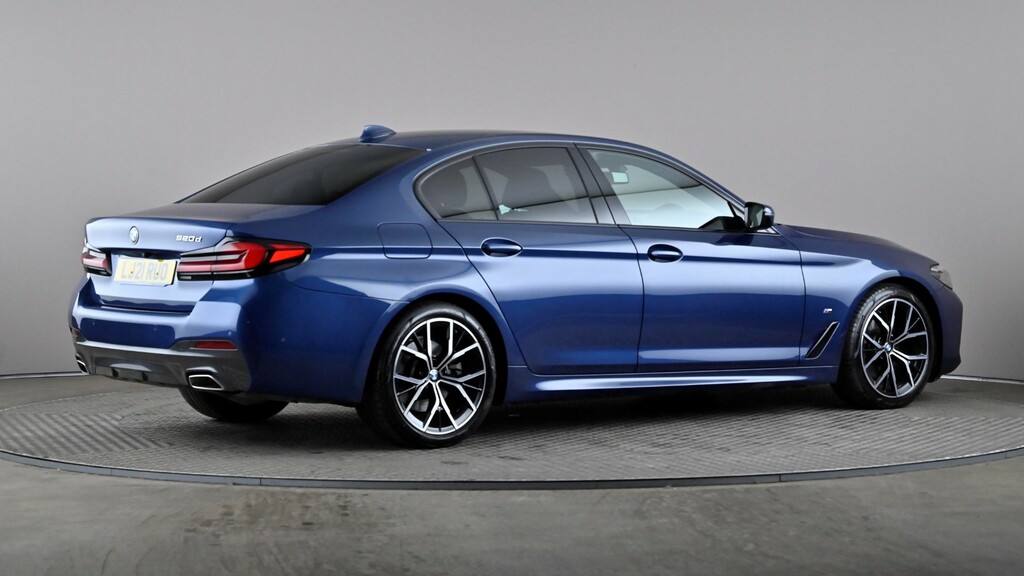 BMW 5 Series 520D Mht M Sport Step Blue #6