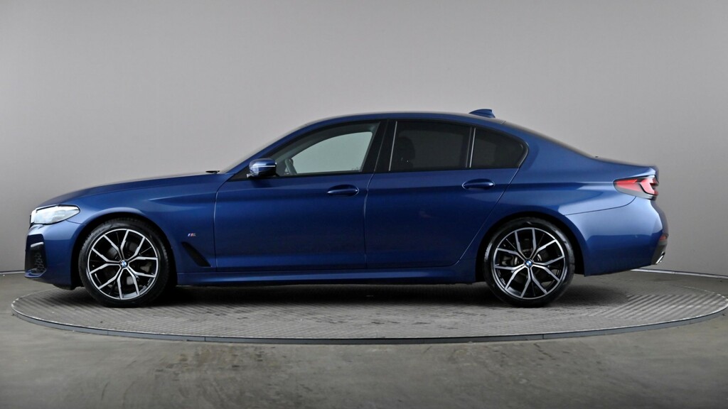 BMW 5 Series 520D Mht M Sport Step Blue #3