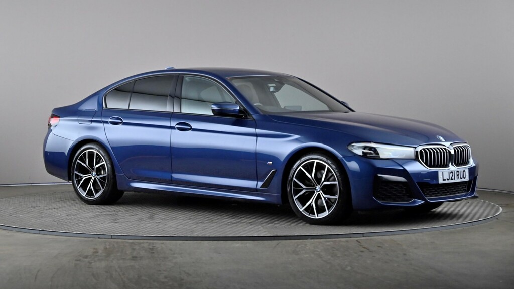 BMW 5 Series 520D Mht M Sport Step Blue
