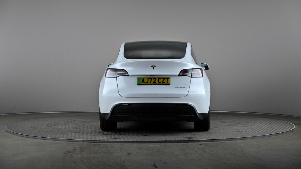 Tesla Model Y Long Range Awd AJ72CZT White #5