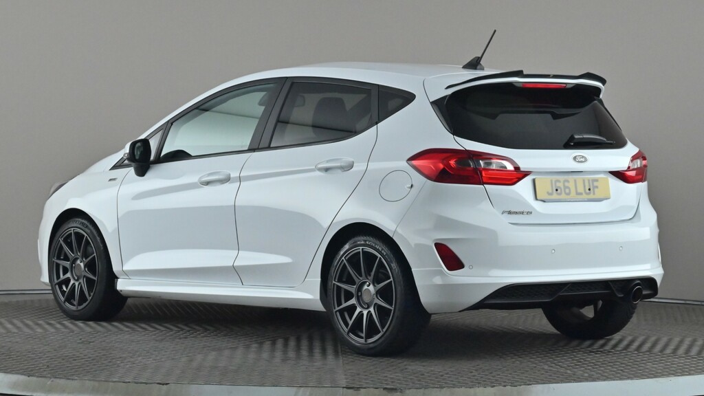Ford Fiesta 1.0 Ecoboost 95 St-line Edition J66LUF White #4