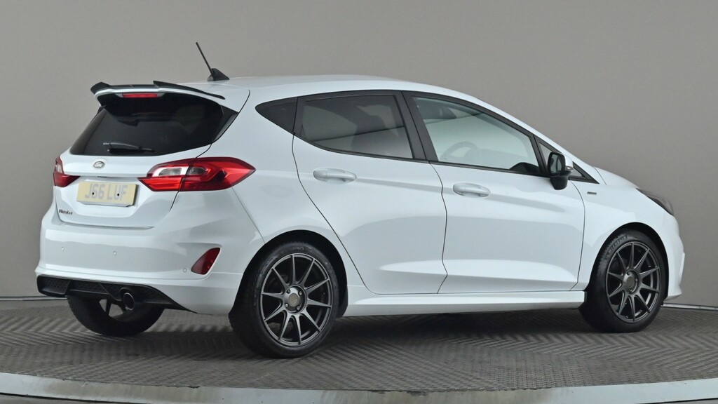 Ford Fiesta 1.0 Ecoboost 95 St-line Edition J66LUF White #6