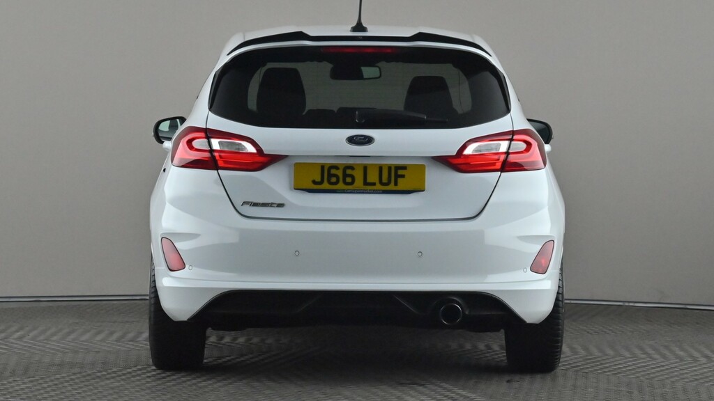 Ford Fiesta 1.0 Ecoboost 95 St-line Edition J66LUF White #5