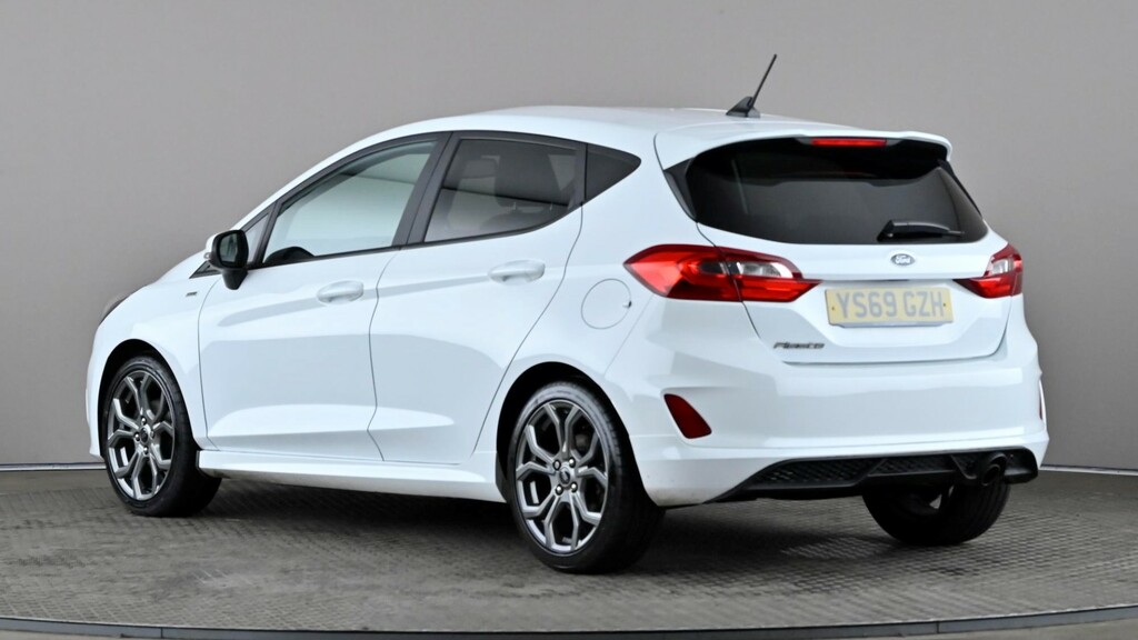 Ford Fiesta 1.0 Ecoboost 125 St-line X YS69GZH White #4