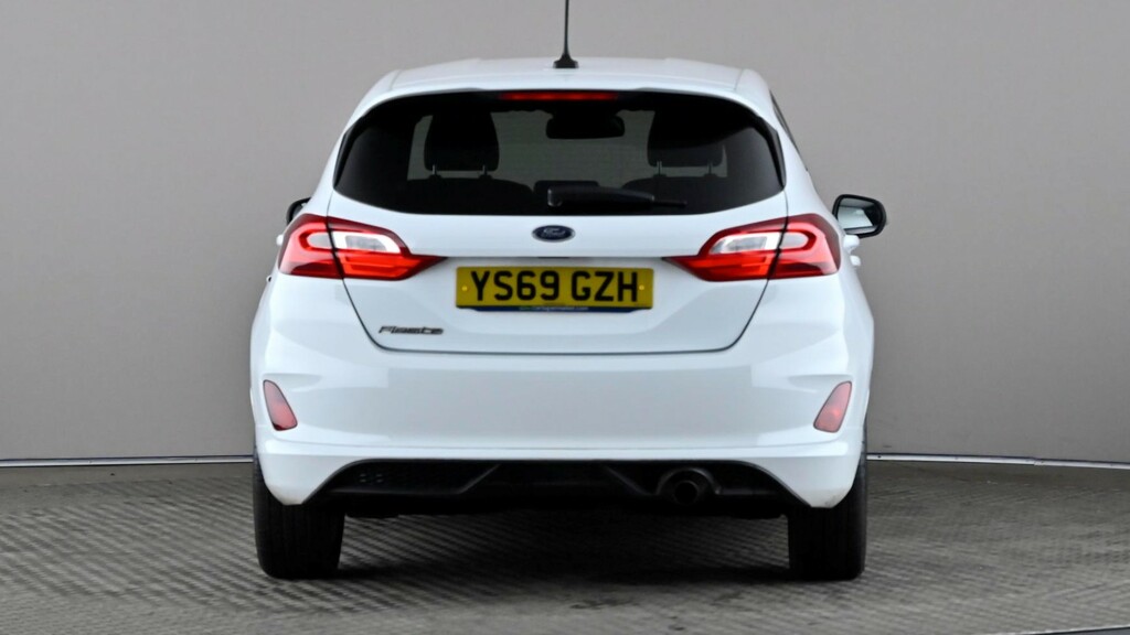Ford Fiesta 1.0 Ecoboost 125 St-line X YS69GZH White #5