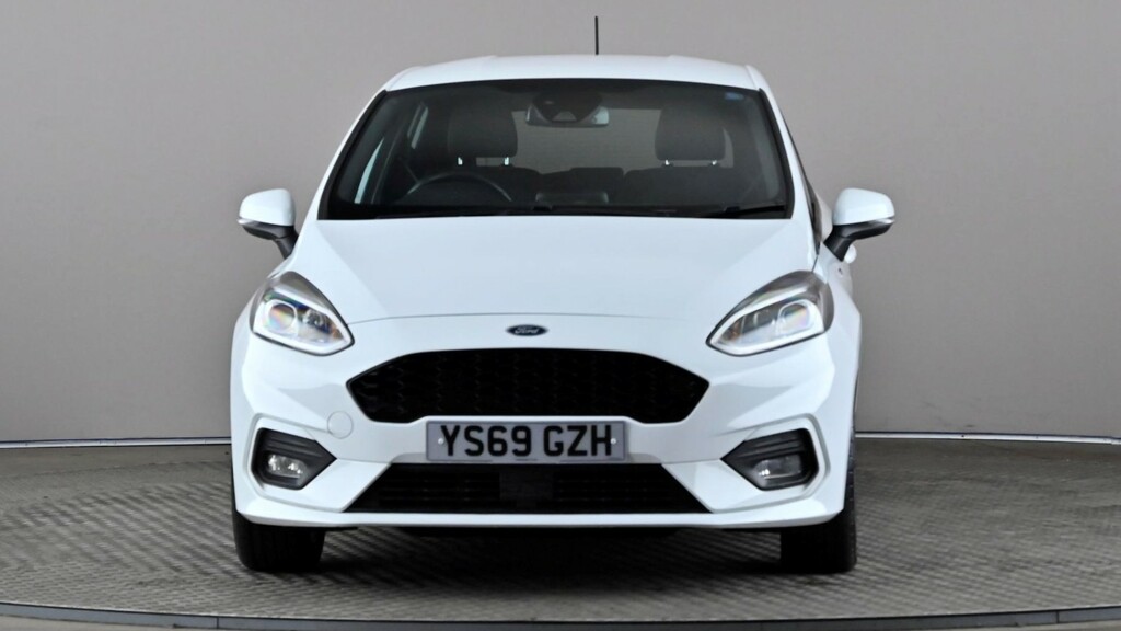 Ford Fiesta 1.0 Ecoboost 125 St-line X YS69GZH White #2