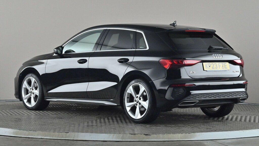 Audi A3 35 Tfsi S Line S Tronic KP23FZE Black #4