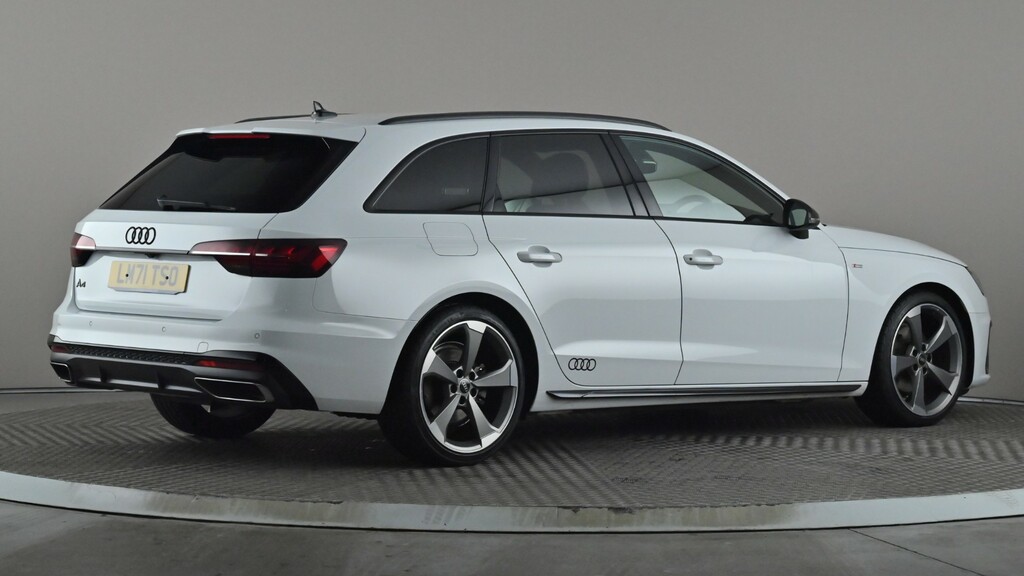 Audi A4 35 Tfsi Black Edition White #6