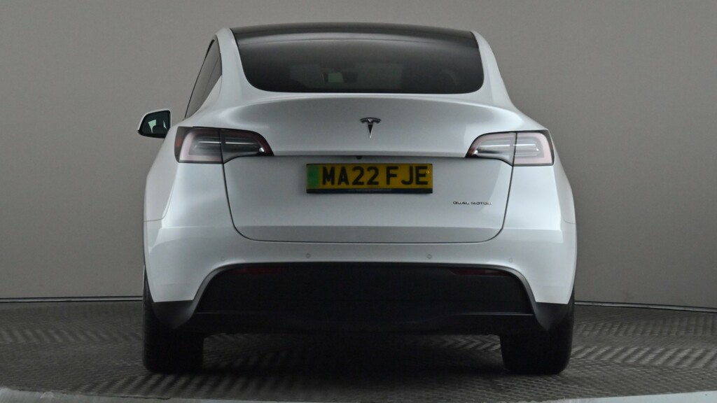 Tesla Model Y Long Range Awd MA22FJE White #5