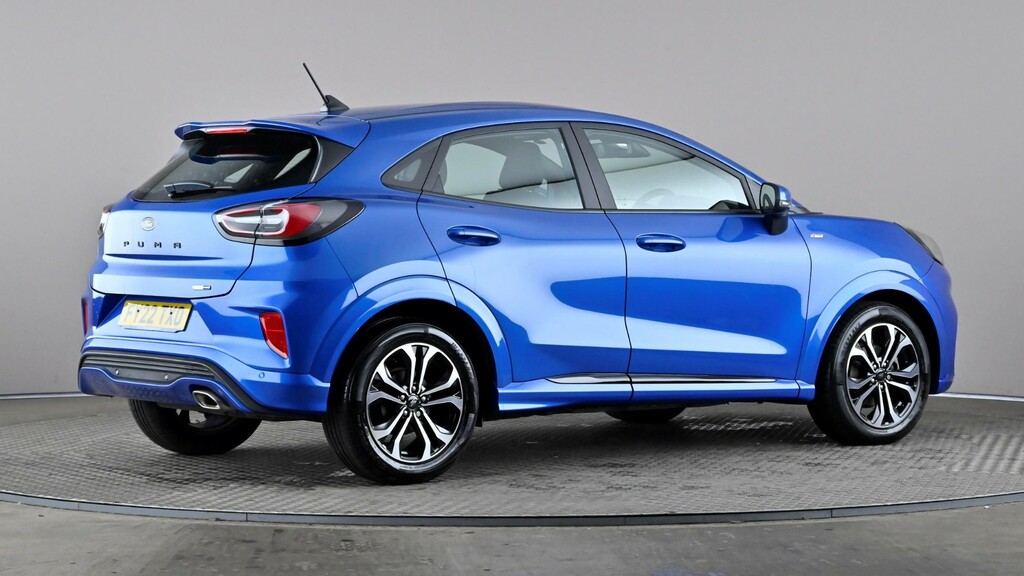 Ford Puma 1.0 Ecoboost Hybrid Mhev St-line Dct FY22TXO Blue #6