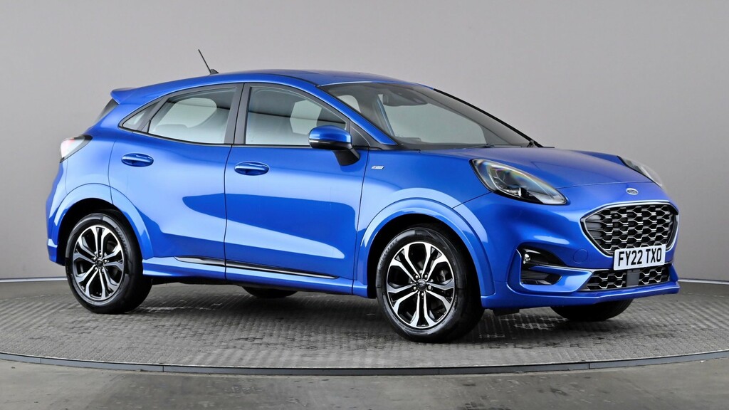 Ford Puma 1.0 Ecoboost Hybrid Mhev St-line Dct Blue