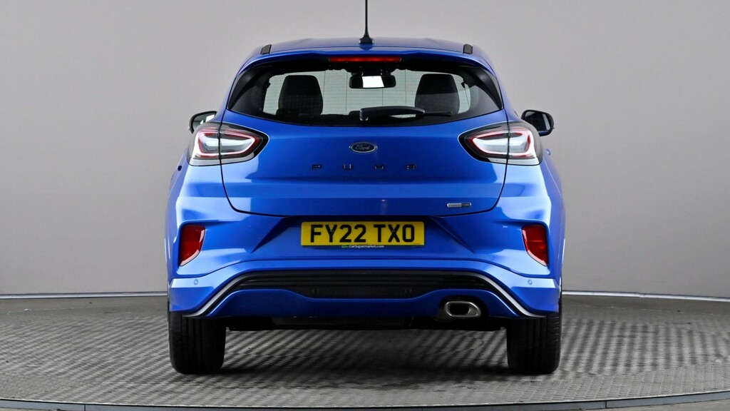 Ford Puma 1.0 Ecoboost Hybrid Mhev St-line Dct FY22TXO Blue #5
