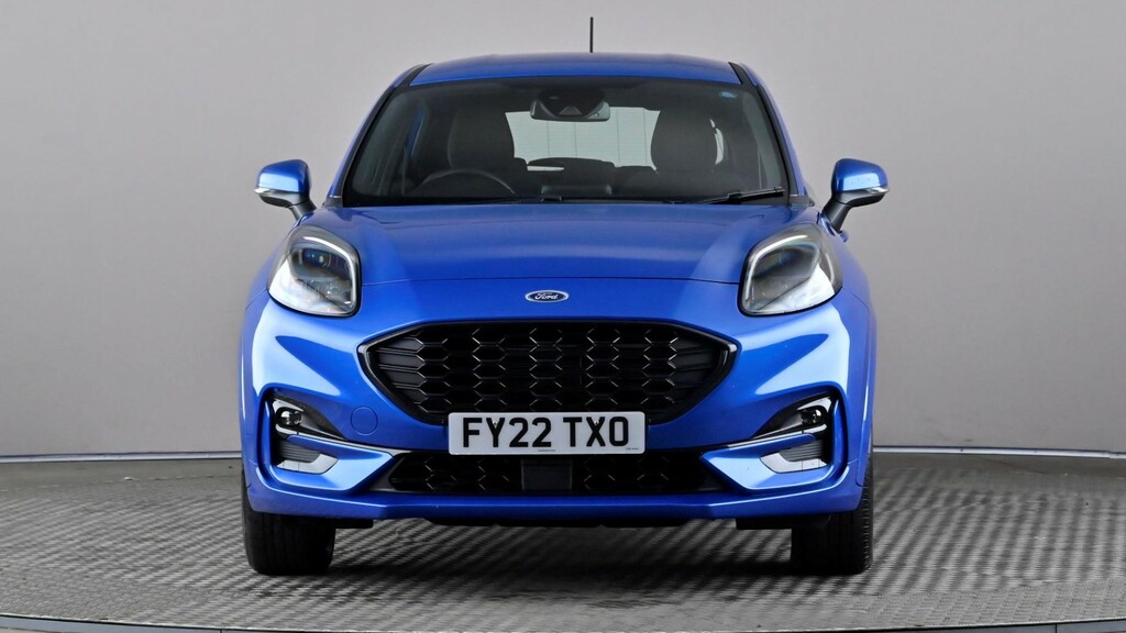 Ford Puma 1.0 Ecoboost Hybrid Mhev St-line Dct FY22TXO Blue #2