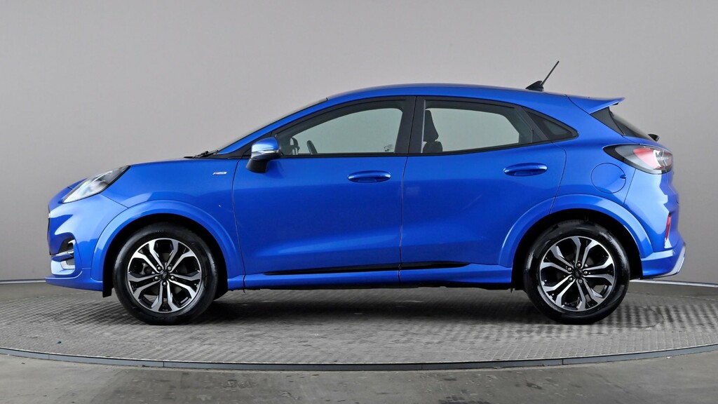 Ford Puma 1.0 Ecoboost Hybrid Mhev St-line Dct FY22TXO Blue #3