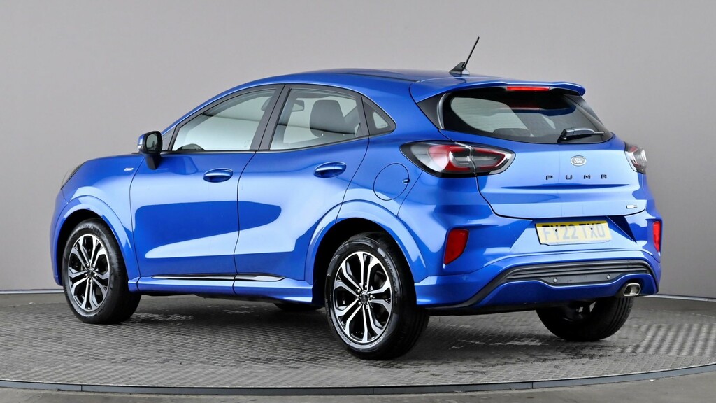 Ford Puma 1.0 Ecoboost Hybrid Mhev St-line Dct FY22TXO Blue #4