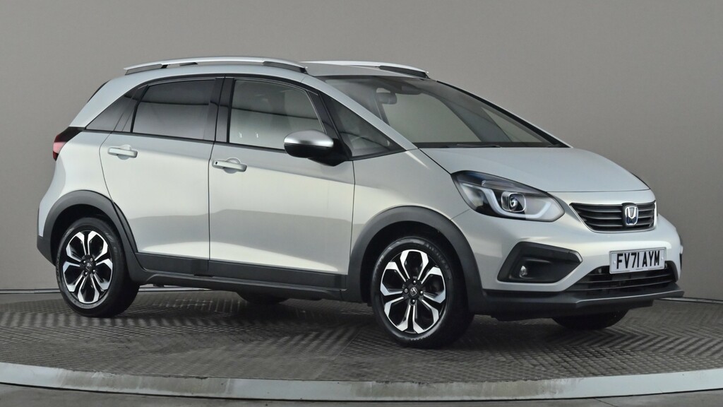 Honda Jazz 1.5 I-mmd Hybrid Crosstar Ex Ecvt White