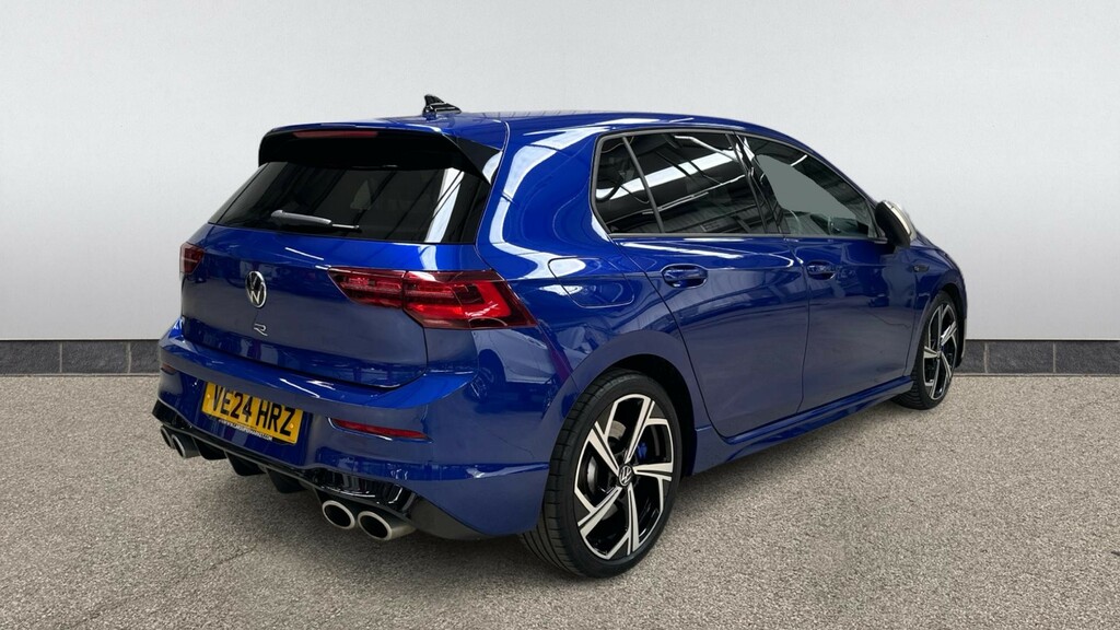 Volkswagen Golf 2.0 Tsi 320 R 4Motion Dsg VE24HRZ Blue #6