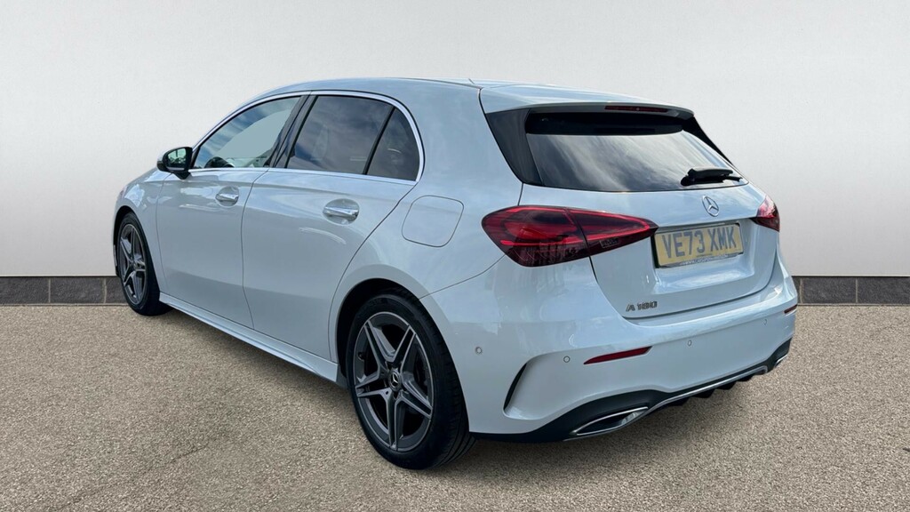 Mercedes-Benz A Class A180 Amg Line Executive VE73XMK White #4