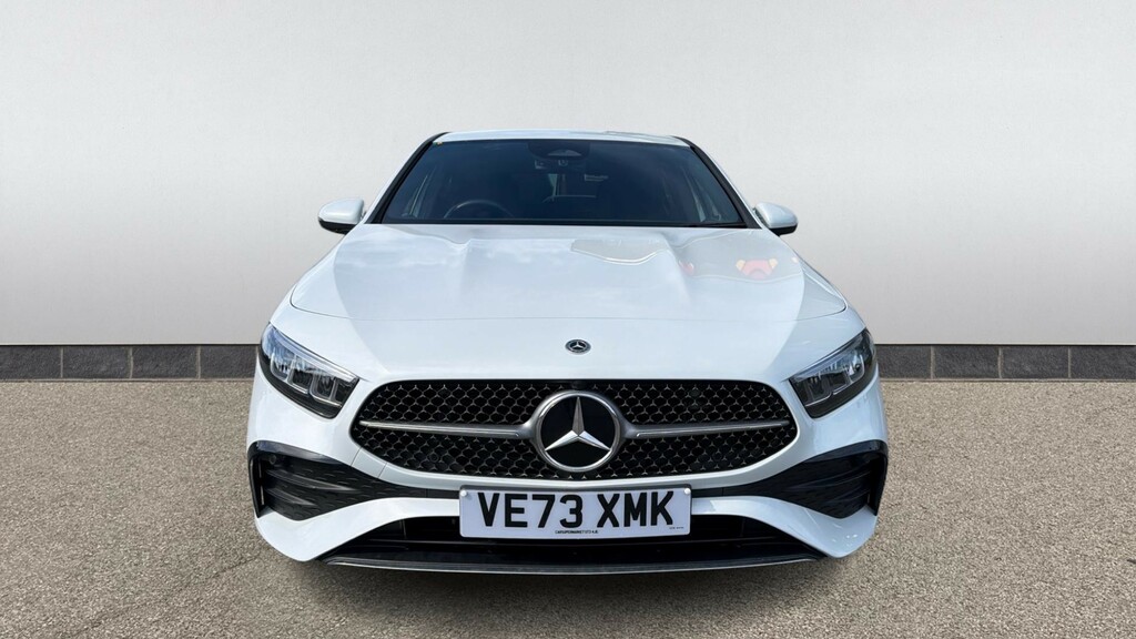 Mercedes-Benz A Class A180 Amg Line Executive VE73XMK White #2