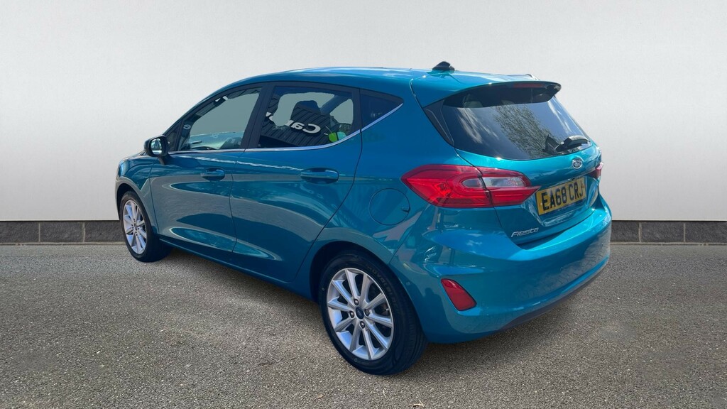 Ford Fiesta 1.0 Ecoboost 125 Titanium EA68CRJ Blue #4