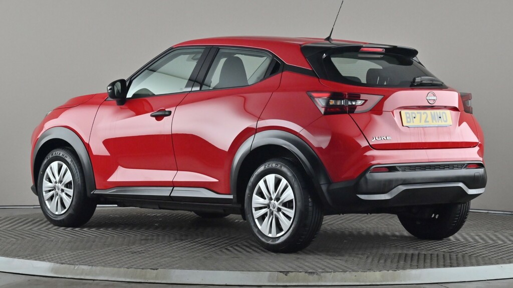 Nissan Juke 1.0 Dig-t 114 Visia BP72MMO Red #4