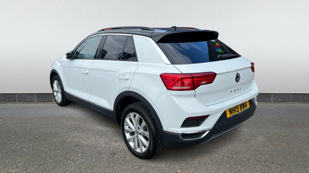 Volkswagen T-Roc 1.0 Tsi Design NH19BWA White #4