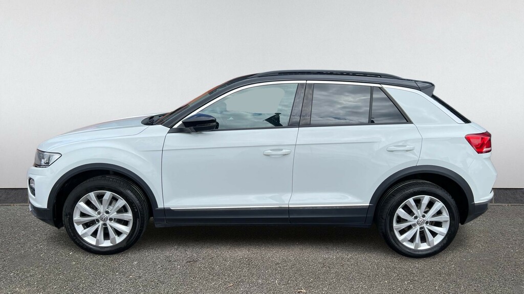 Volkswagen T-Roc 1.0 Tsi Design NH19BWA White #3
